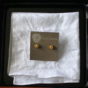 Vince Camuto Gold Stud Earrings